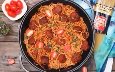Meatball Pasta Recipe with Crown Premium Pasta